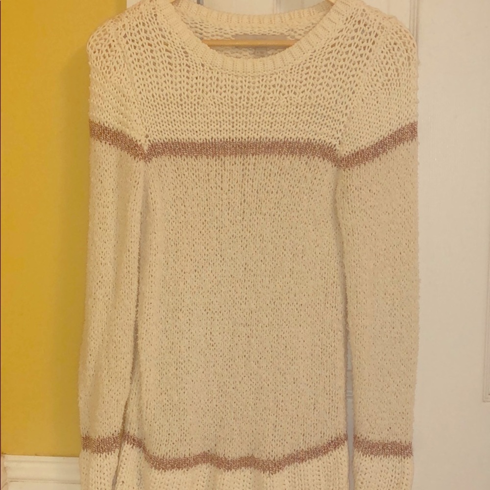 Cream sweater